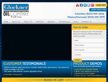 Tablet Screenshot of glockneroil.com